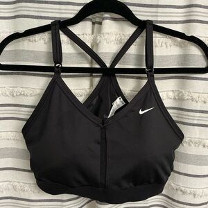 Nike Women's Black Strappy Sports Bra